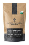 Kombucha.Com Certified Organic Loose Leaf Tea - Kombucha Brewing Blends (Black Tea Blend, 8 Ounce, W/ 50 Xl Filter Bags)