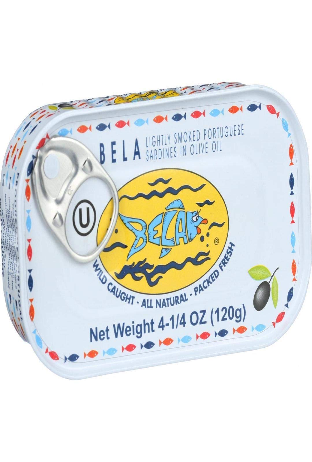 Bela-Olhao Sardines Sardines In Olive Oil 4.25 Ounce
