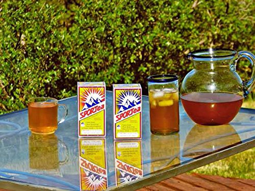 Sportea Iced | Natural Decaf Energy Drink With Green & Black Tea, Vitamins, Minerals, Electrolytes, Yerba Mate & Siberian Ginsen