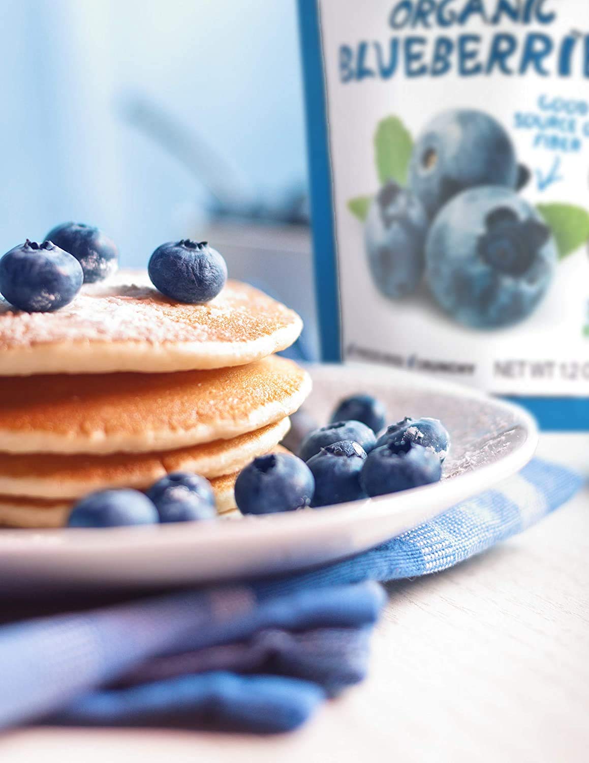 Natierra Nature'S All Foods Organic Freeze-Dried Blueberries, Non-Gmo & Vegan, 1.2 Ounce