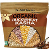 Organic Buckwheat Kasha Roasted (2.8 lb) Be Still Farms - Grechka Buckwheat Cereal From Toasted Groats Bulk No Hulls - Easy to P