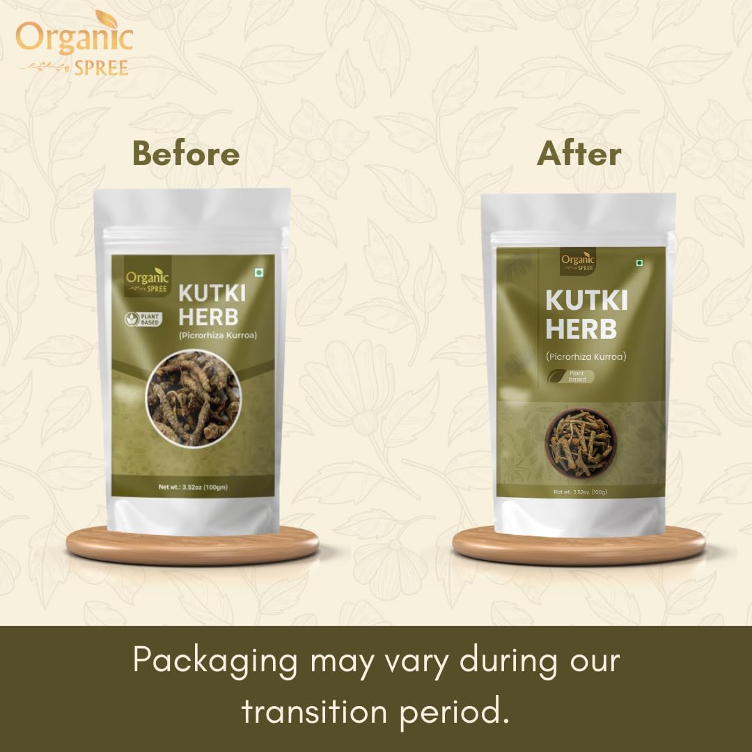 Kutki Herb 100Gm (3.52Oz) Picrorhiza Kurroa - Katuka Rohini - Pure And Natural 100Gm