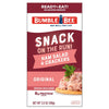 Bumble Bee Snack On The Run Ham Salad with Crackers Kit, 3.5 oz (Pack of 12) - Ready to Eat, Spoon Included - Shelf Stable & Con