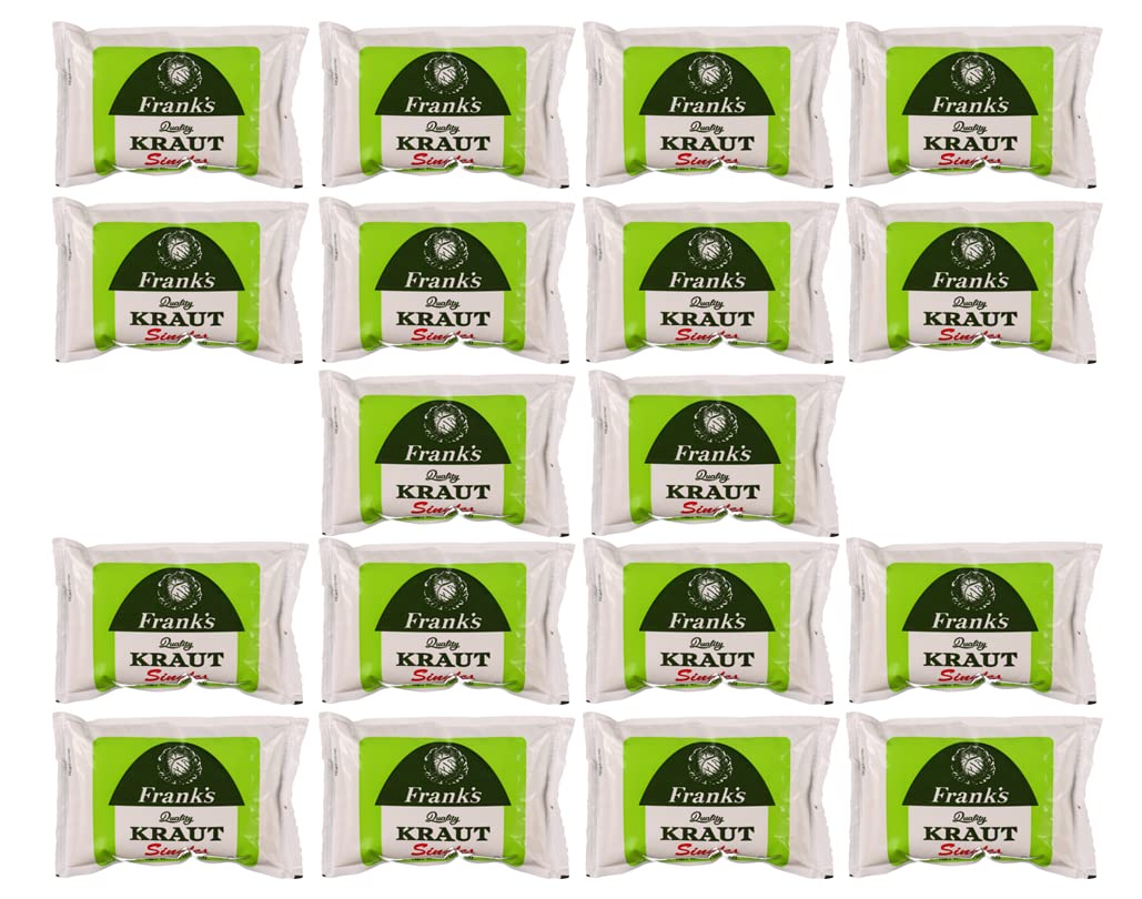 Franks Kraut - Single Serve - Kosher - 1.5 Ounce - Case of 18