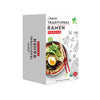 Big Green Organic Food - Organic Traditional Ramen, USDA Organic, Non-GMO, Vegan, Air-Dried, Non-Fried. (25.3 oz)