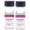 Lorann Marshmallow Ss Flavor, 1 Dram Bottle (.0125 Fl Oz - 3.7Ml - 1 Teaspoon) - 2 Pack