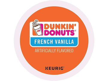 Dunkin ' Donuts 2519292 French Vanilla Coffee K-Cup Pods Medium Roast 24/Box (400847)