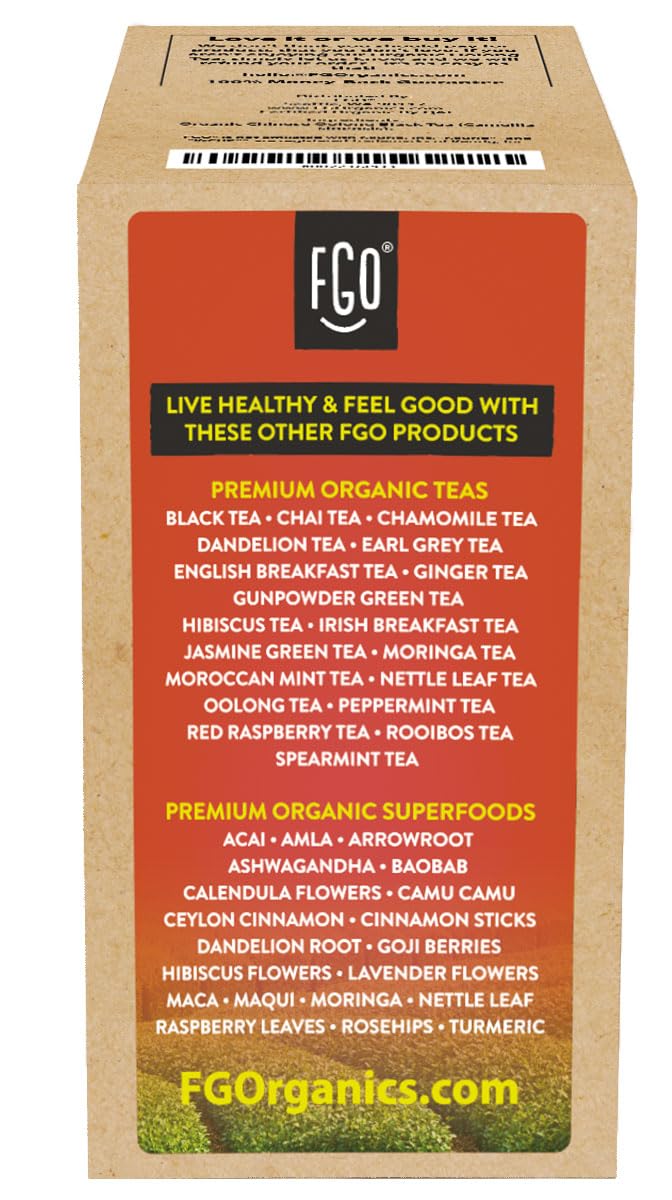 FGO Organic Oolong K-Cup Pods, Keurig Compatible, Naturally Occurring Caffeine, 24 Count