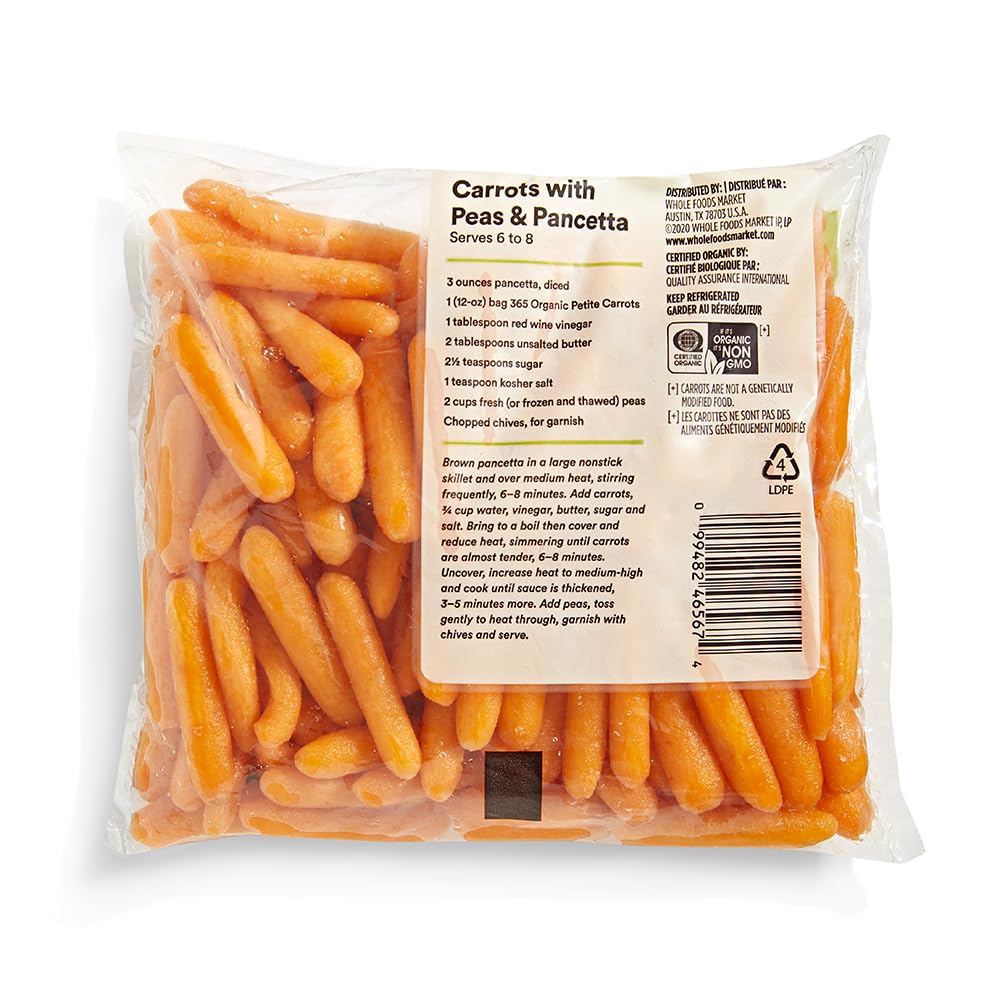 365 By Whole Foods Market, Organic Petite Carrots, 12 Oz