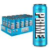 PRIME HYDRATION Energy Drink, Blue Raspberry, 200mg Caffeine, 355mg Electrolytes, Vegan, Gluten Free, 12 Fl Oz, 24 Pack