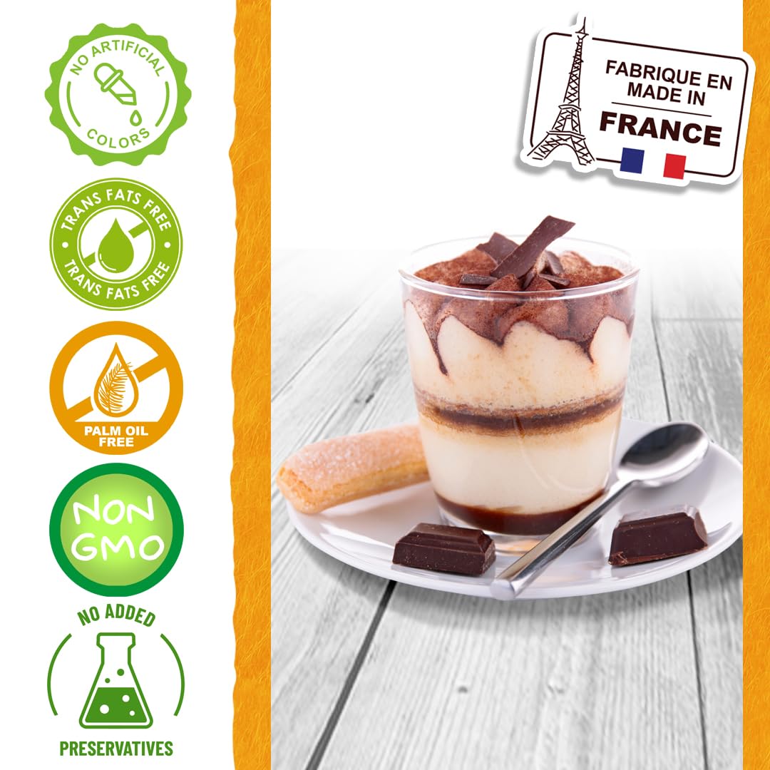 St Michel Traditional 30 Ladyfingers Made In France Biscuits For Tiramisu Pack Of 2 (4.41Oz Each) Non-Gmo Ladyfingers All Natura