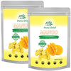 CHAVI Freeze-Dried Diced Mango | 4 oz | Pack of 2 x 2 oz | Healthy 1 Ingredient Superfood Supersnacks - Kids School Snacks - No
