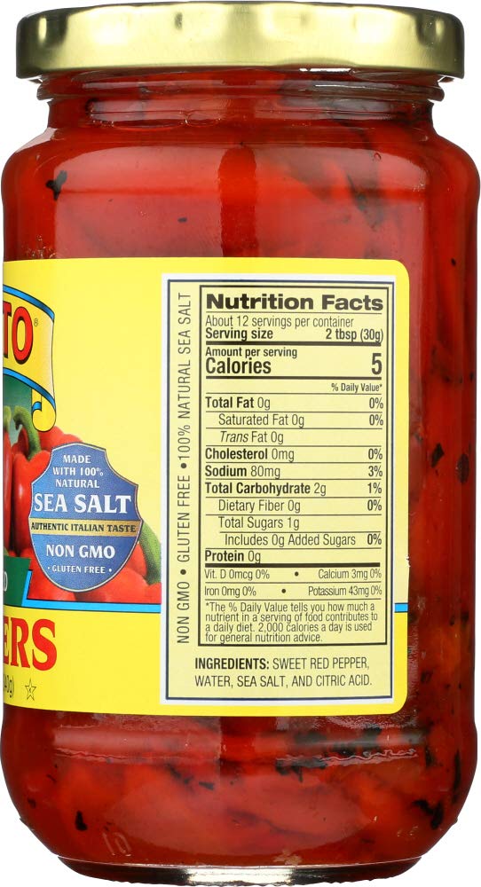 Cento Pepper Roasted, 12 Oz Jar