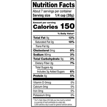 Snak Club Crunchy Peanuts, 7.5 Ounce (Pack of 6)