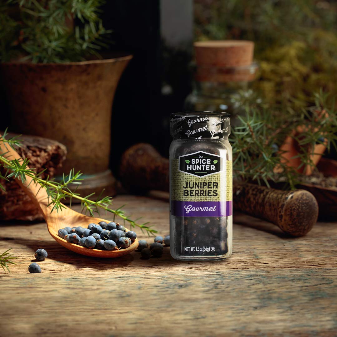 The Spice Hunter Juniper Berries Whole, 1.3-Ounce Jar
