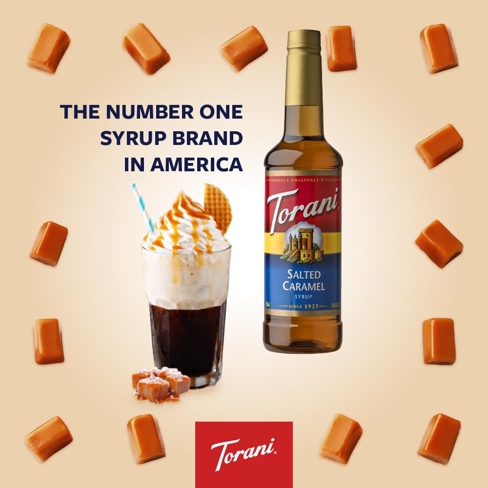 Torani Syrup, Salted Caramel, 25.4 Ounce