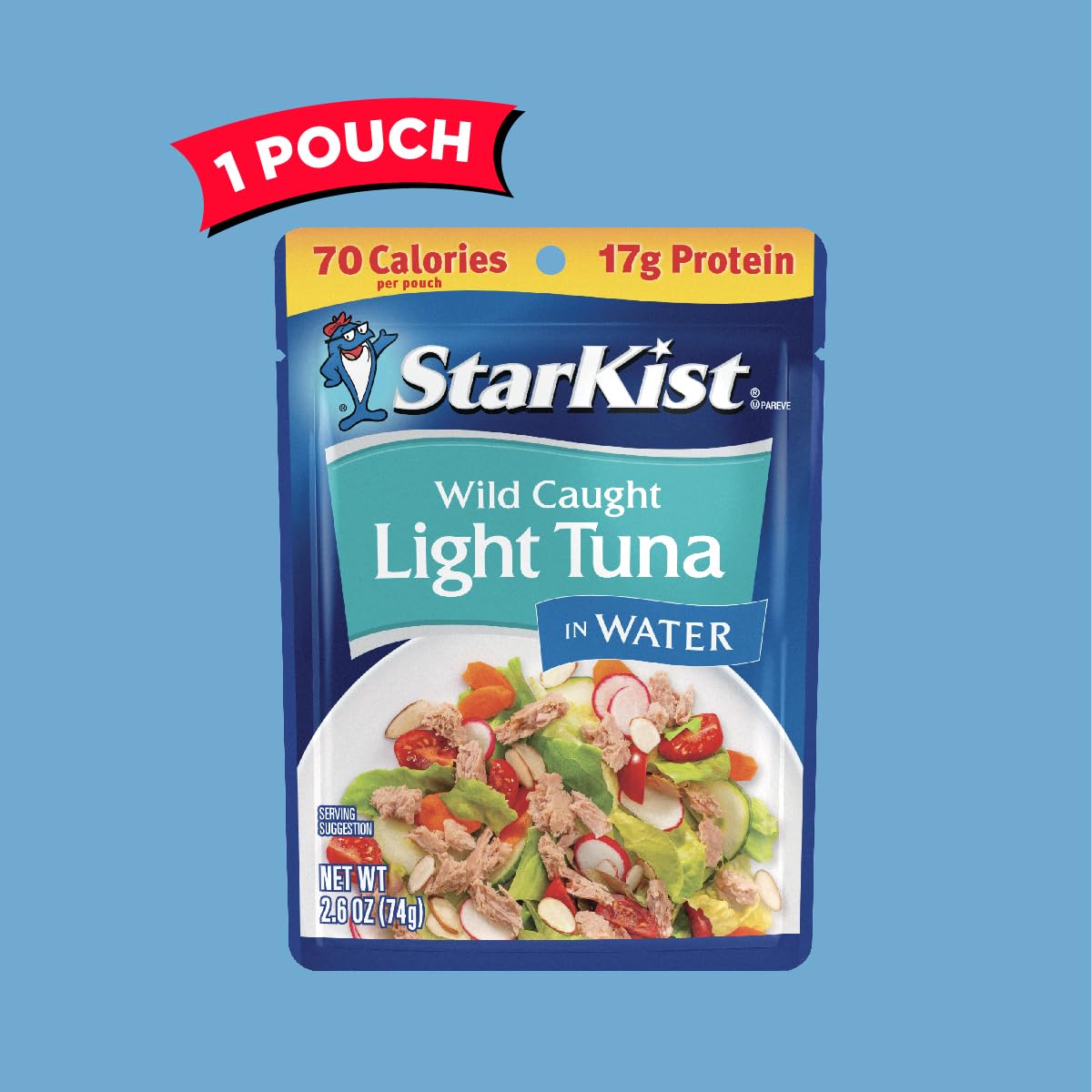 Starkist Chunk Light Tuna In Water - 2.6 Oz Pouch