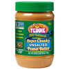 Teddie All Natural Peanut Butter, Gluten Free & Vegan, 26 Ounce Plastic Jar (26 Ounce (Pack of 1), Super Chunky Unsalted)