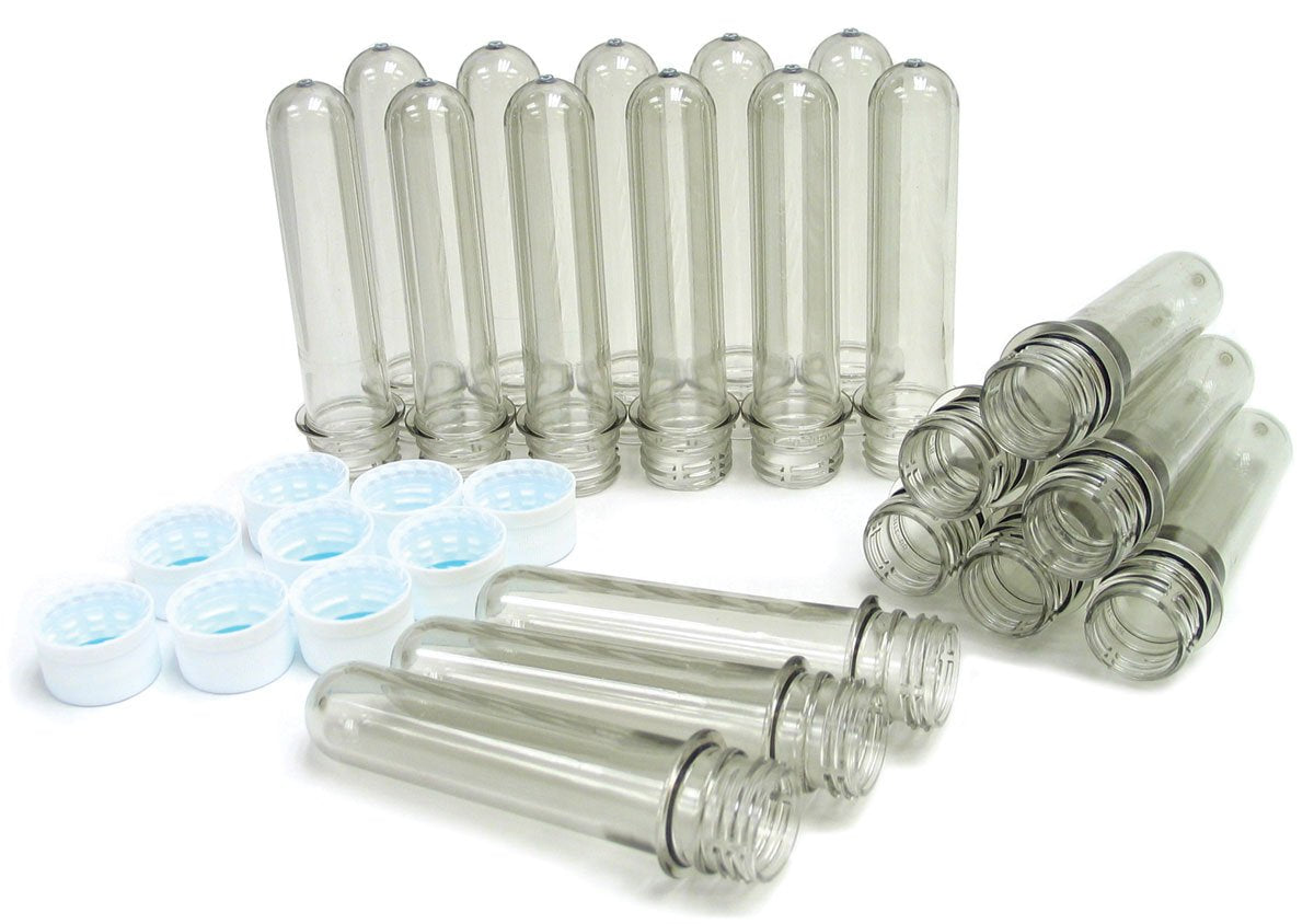 Soda Bottle Preforms And Caps (30/Pk)