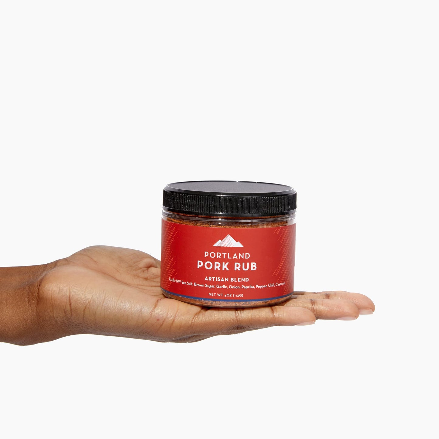 Portland Salt Co. Pork Rub BBQ Spice Blend - Sweet, Smoky, Non-GMO, 4 Oz