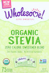 Wholesome Sweeteners Sweetener Stevia 75 Count (Pack Of 1)