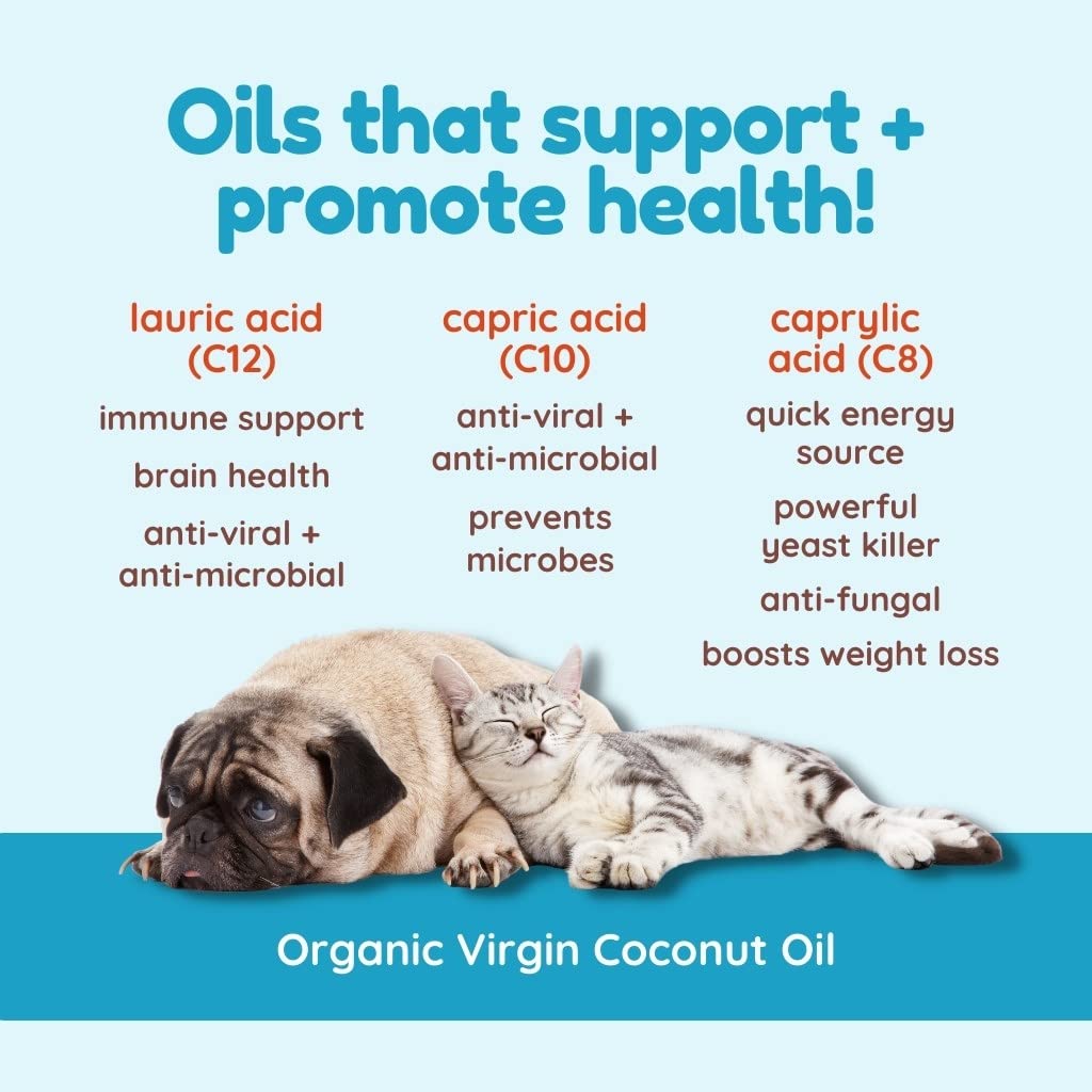 Cocotherapy Organic Virgin Coconut Oil Portable Packets For Pets, 12 X 10 Ml Packets