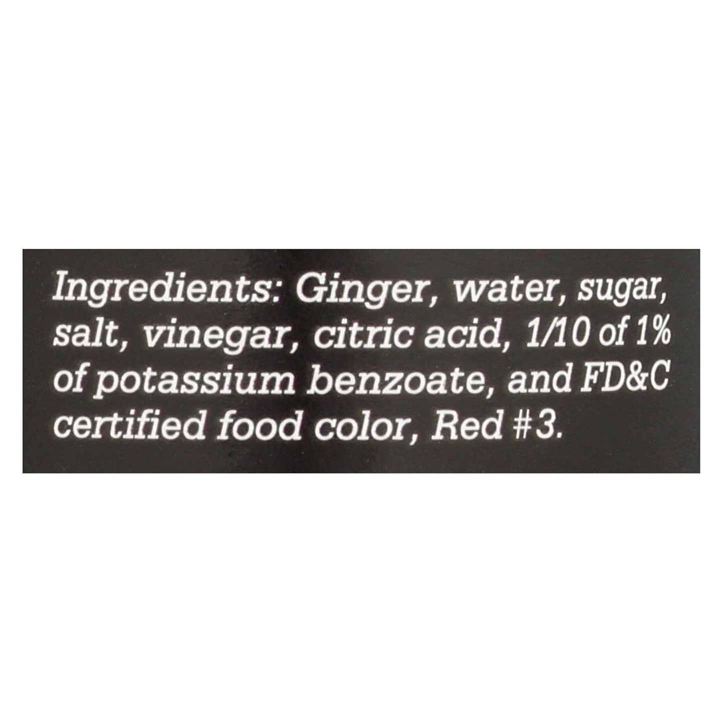 Sushi Chef Pickled Ginger, 6-Ounce Bottle (Pack Of 12)