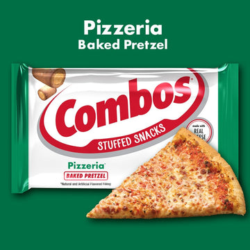 Combos Pizzeria Pretzel Baked Snacks, 1.8 Ounce (Pack Of 18)