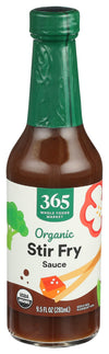 365 By Whole Foods Market Organic Stir-Fry Cooking Sauce, 10 Ounce