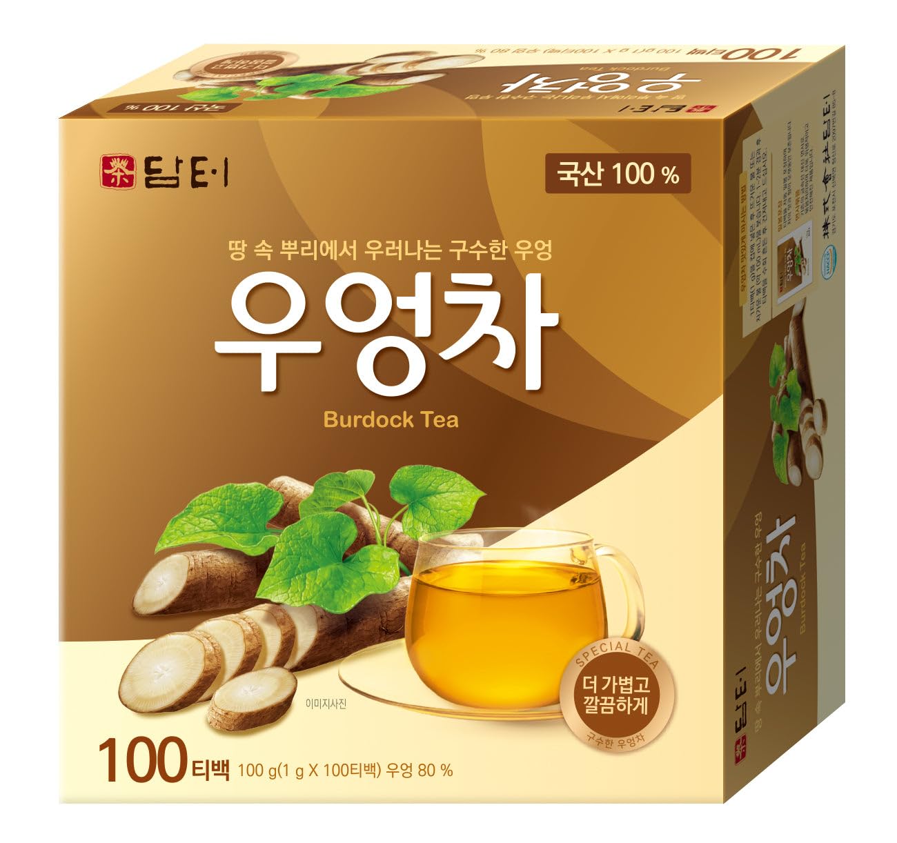 Damtuh Burdock Tea Bag 1G X 100T