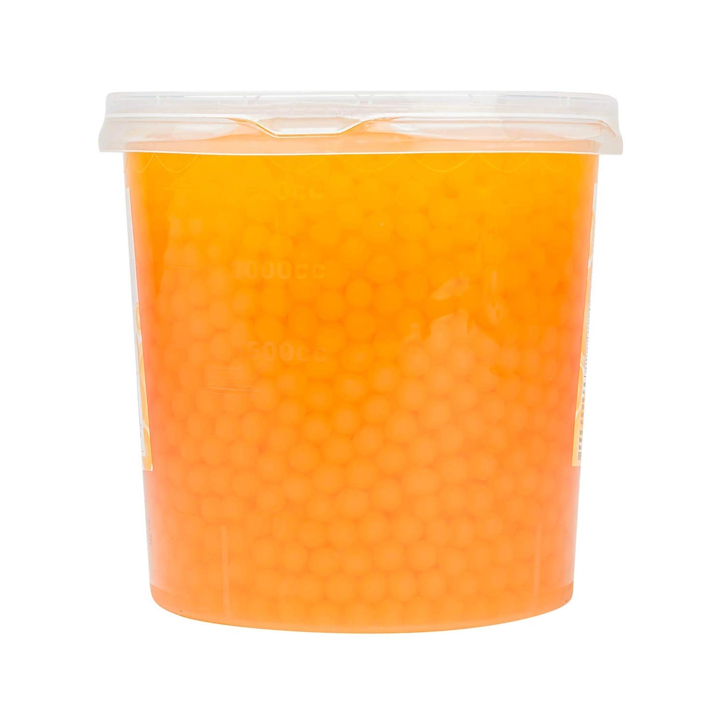 Tea Zone B2051 Mango Popping Pearls For Boba Tea Beverages, Sweets, Ice Cream Topping (7 Lbs)