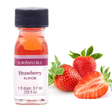 LorAnn Strawberry SS Flavor, 1 dram bottle (.0125 fl oz - 3.7ml - 1 teaspoon)