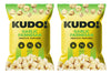 Kudo - Garlic Parmesan Kettle-Popped Protein Popcorn - Whole Grain, No Preservatives, No Artificial Flavors, Zero Trans Fat, Tas