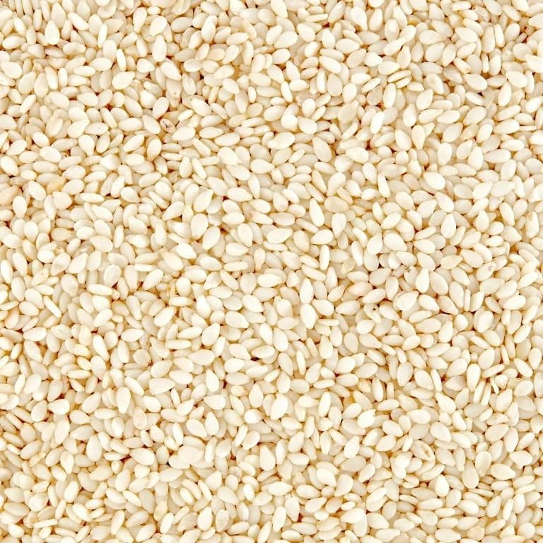 US Snacks - Superfood Premium White Sesame Seeds: Pure, Nutritious, and Versatile for Any Dish, Rich in Nutrients and Ideal for
