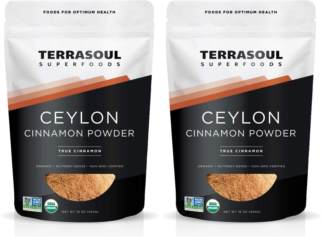 Terrasoul Superfoods Organic Ceylon Cinnamon Powder, 2 Lbs - Lab-Tested For Authenticity | Premium Quality And Flavor