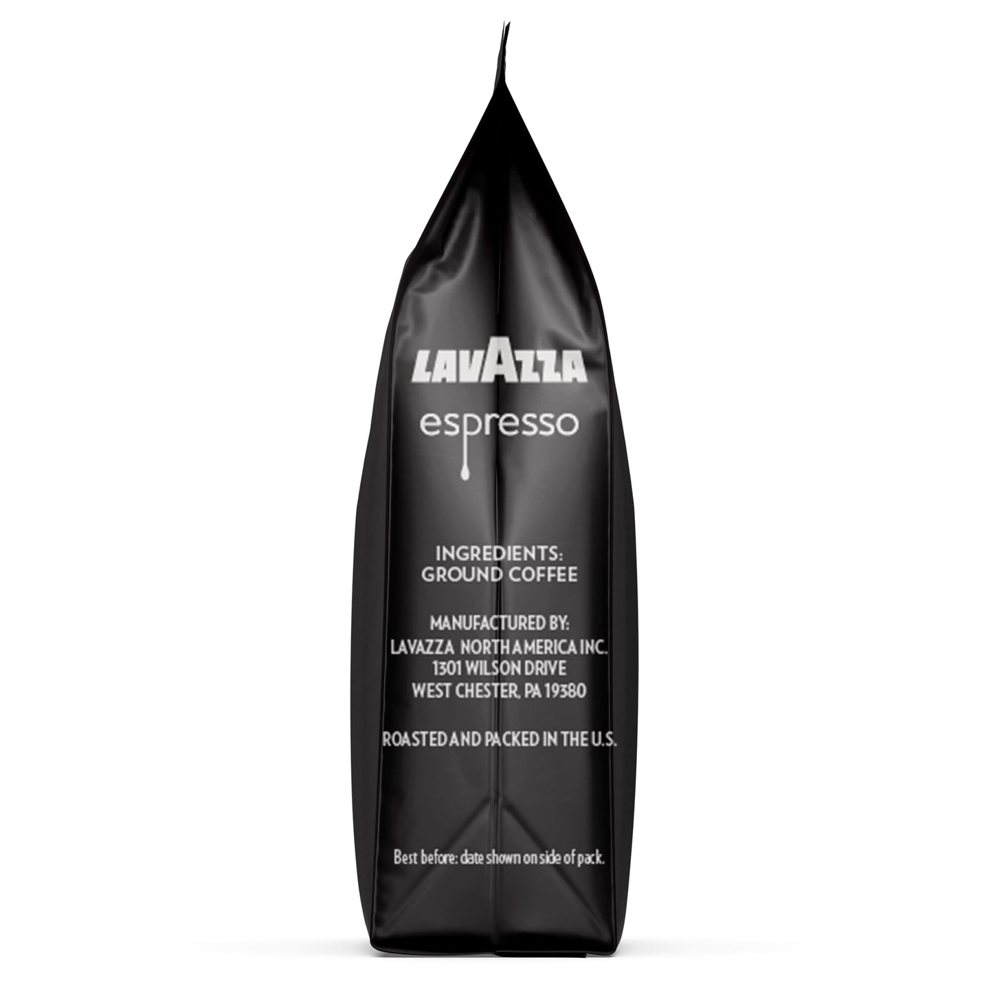 Lavazza Espresso Ground Coffee, Medium Roast, 100% Arabica, 20 oz Bag (Pack of 6)