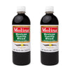 Molina Mexican Natural Vanilla Blend With Pure Vanilla Extract, 33.86 Fl Oz. (2 Pack Of 16.6 Oz Bottles)