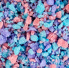 Oasis Supply, Crunch, Ice Cream Topping, Cupcake and Dessert Topper, Cotton Candy Crunch, 14 ounces