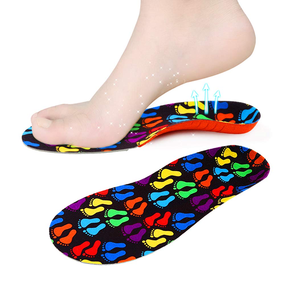 Orthotics Insole Kids - Orthotic Shoes Inserts For Flat Feet And Arch Support (Toddler 5-7.5)