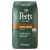 Peet'S Coffee, Dark Roast Ground Coffee - Organic French Roast 18 Ounce Bag, Usda Organic