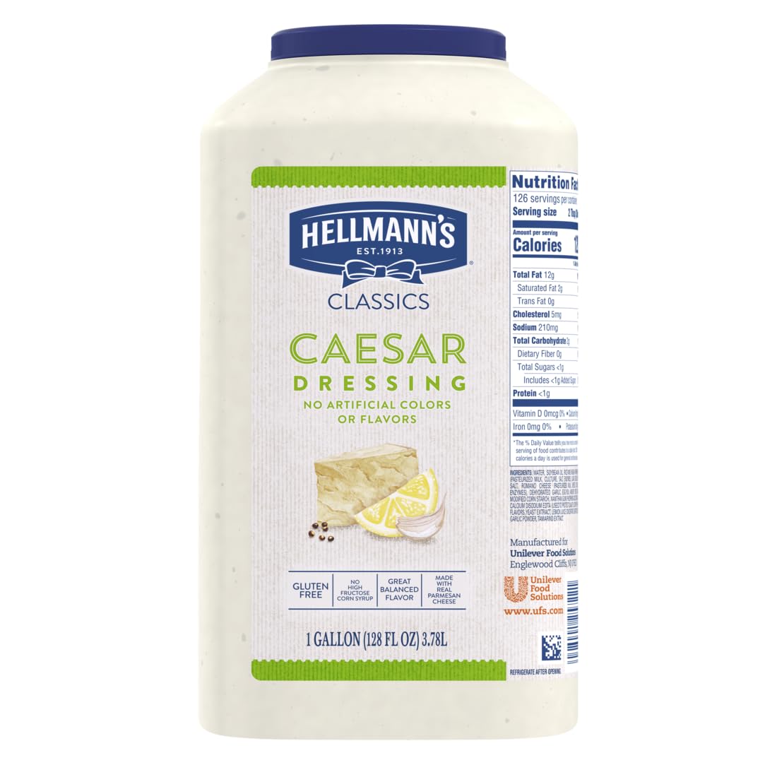 Hellmann's 1 Gallon Caesar Dressing Hellmann's 1 Gallon Caesar Dressing