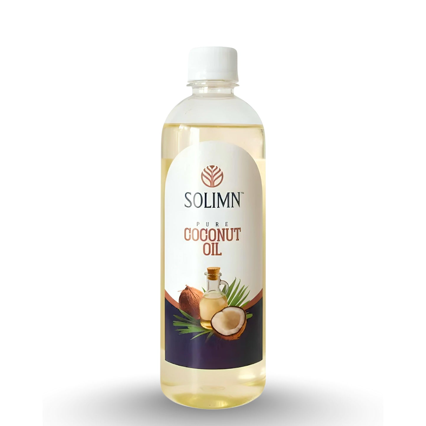 Solimn High Grade Pure Coconut Oil 1000Ml | 100% Pure, Unrefined & Chemical-Free | Ideal For Cooking, Skin Care, Baby Massage &