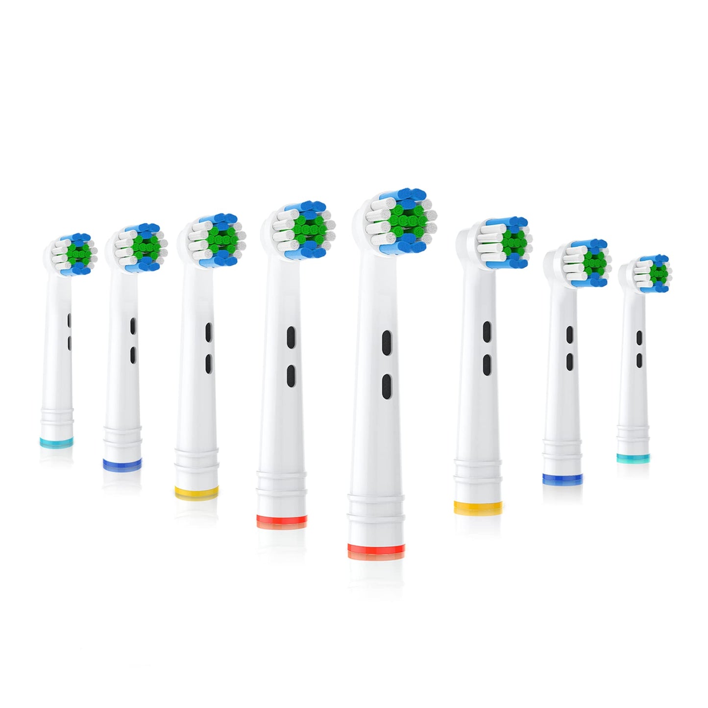 Replacement Toothbrush Heads Fit For Oral B Electric Toothbrushes, 8Pcs, Repuesto For Oral B Pro 100 500 1000 1500 2000 2500 300