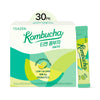 TEAZEN Green Mandarin Lime Kombucha Tea, Hydration Drink Mix, Sugar Free, Live Probiotics & Prebiotics, 30 Sticks, 5.29oz