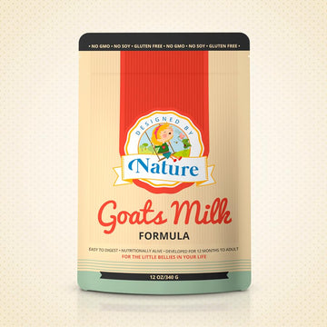 Designed By Nature Goat Milk Formula - Made In The Usa - Easy To Digest All Life Stages Formula - Hypoallergenic - Non-Gmo, Glut