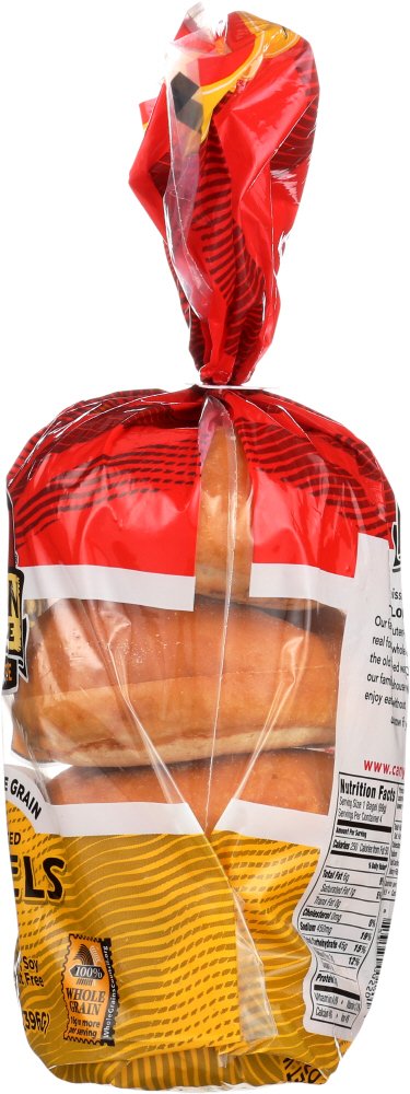 Canyon Bakehouse, Plain Bagels, 14 oz (frozen)