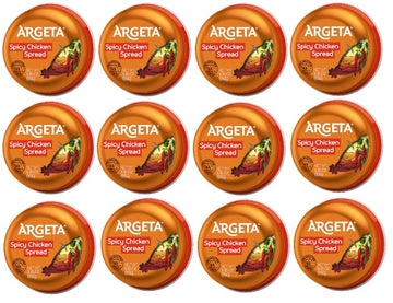 Argeta Spicy Chicken Spread, 95g, Pack of 12