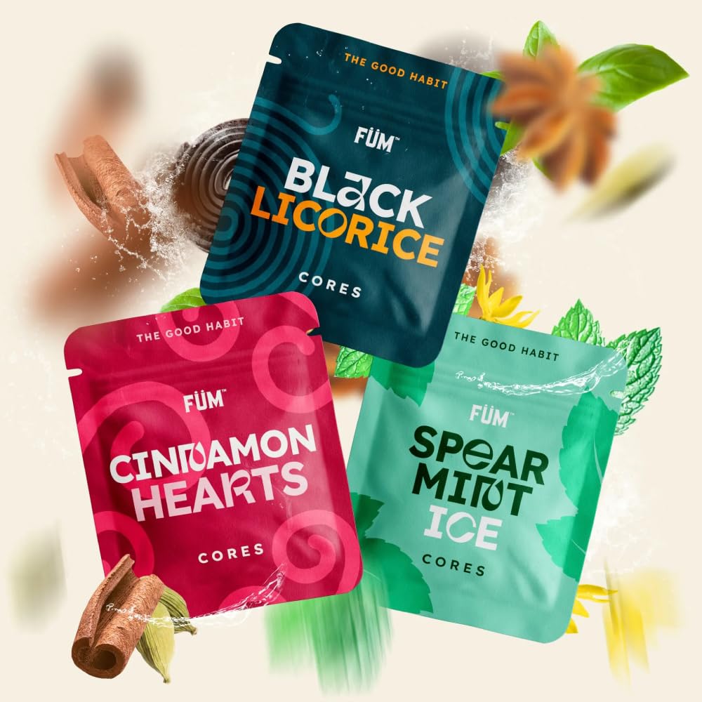 FÜM Plant Based Retro Sweets Cores Bundle - 9 Total Cores, 9.6g