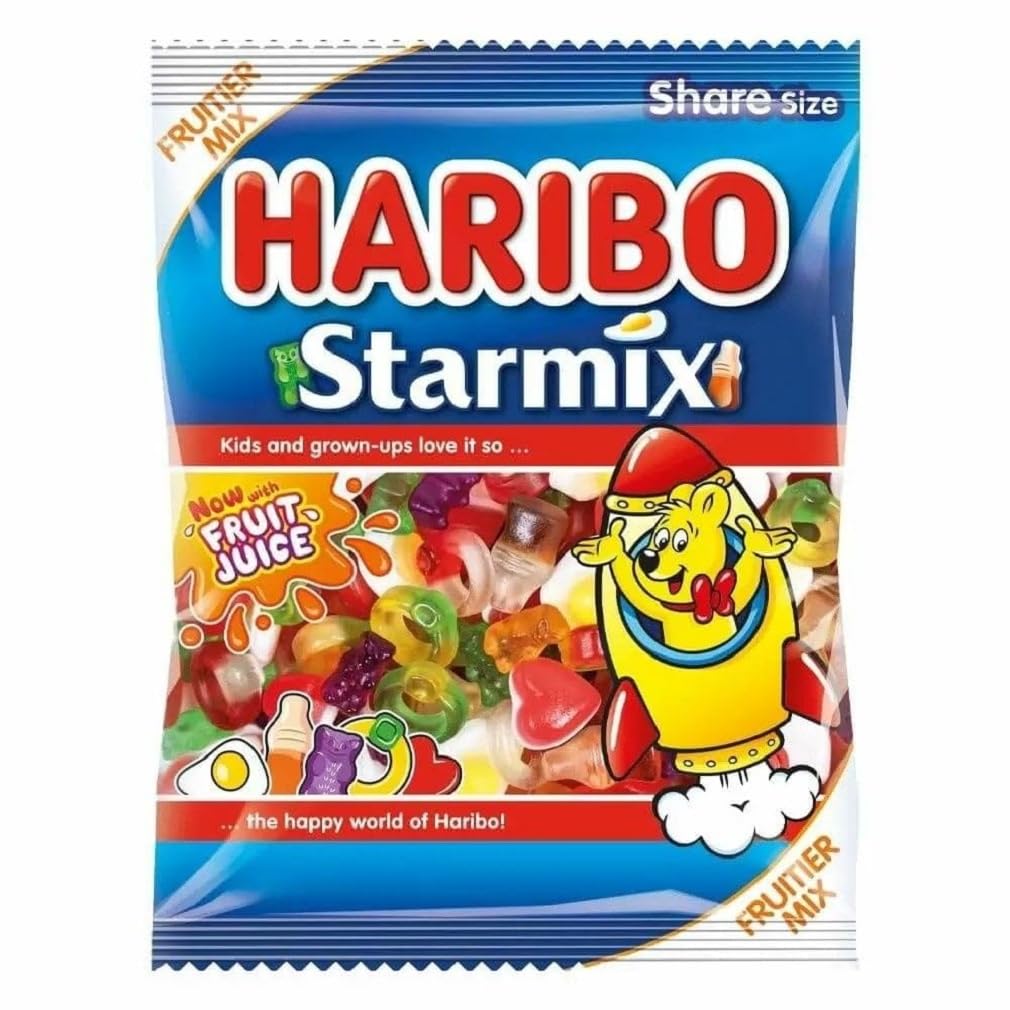 Haribo Starmix Sweets Bag 160G, (Pack Of 1)
