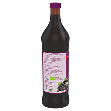 Aronia ORIGINAL Organic Aronia Berry Juice 23.7 Fl Oz (700 ml) | No Added Sugar, Not From Concentrate, 100% Pure Aronia Fruit |